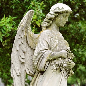 Cemetery Angel Fine Art Print - Etsy