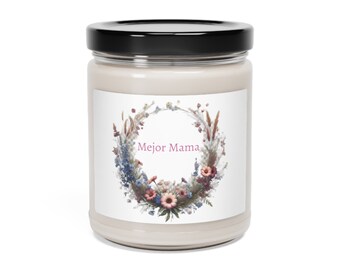 Scented Soy Candle, 9oz for Mom's Day