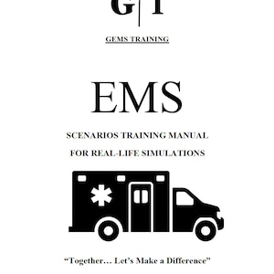 Manual de treinamento de cenários EMS (cartão flip em formato SOAP)