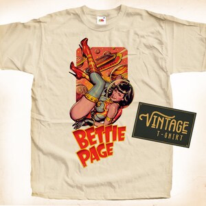 Bettie Page V3 Multicolor T Shirt All Sizes S-5XL - Etsy