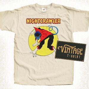 Nightcrawler V2 - Koszulka Vintage Natural color Męska koszulka DTG Digital Print ROZMIARY S M L XL 2XL 3XL 4XL 5XL