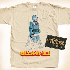 Ulysse 31 V2 TShirt Vintage Natural color Men&#39;s TShirt DTG Digital Print SIZES S M L XL 2XL 3XL 4XL 5XL