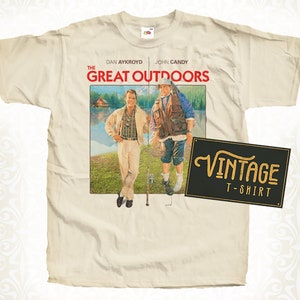 Great Outdoors V1 TShirt Vintage Colore naturale Maglietta da uomo DTG Stampa digitale Taglie S M L XL 2XL 3XL 4XL 5XL
