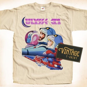 Ulysse 31 V1 TShirt Vintage Natural color Men&#39;s TShirt DTG Digital Print SIZES S M L XL 2XL 3XL 4XL 5XL