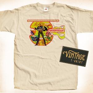 Barbarella V6 TShirt Vintage Natural color Men&#39;s TShirt DTG Digital Print SIZES S M L XL 2XL 3XL 4XL 5XL