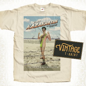 Borat V3 T-shirt Vintage natuurlijke kleur heren-T-shirt DTG Digital Print MATEN SML XL 2XL 3XL 4XL 5XL