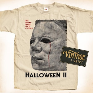 Halloween V1 TShirt Vintage Natuurlijke kleur Heren TShirt DTG Digitale Print MATEN S M L XL 2XL 3XL 4XL 5XL