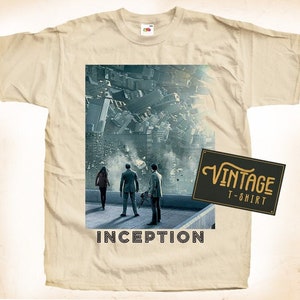 Inception V3 TShirt Vintage Natural color Men&#39;s TShirt DTG Digital Print SIZES S M L XL 2XL 3XL 4XL 5XL