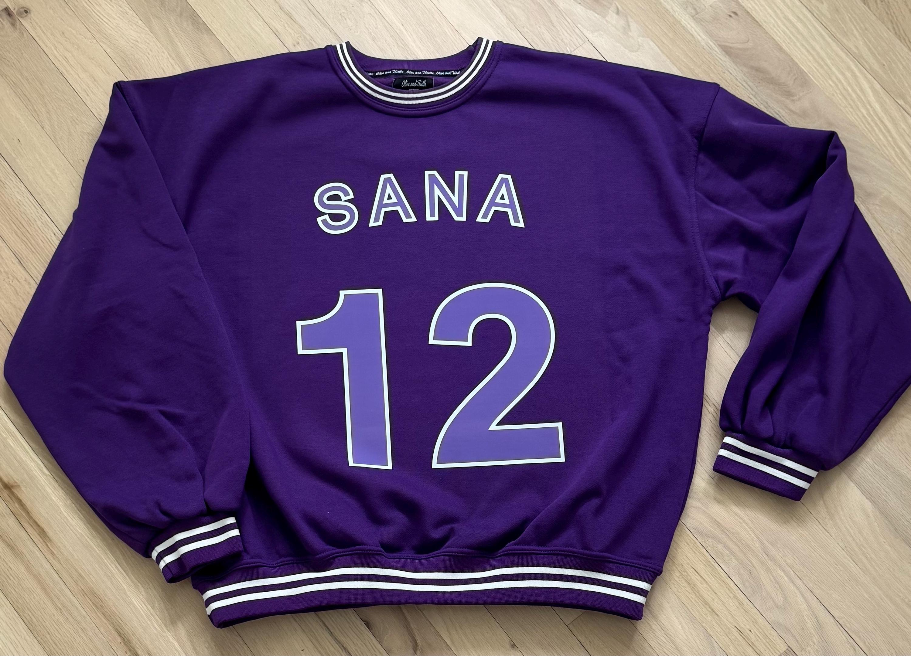 TWICE OVERSIZED Inspired Varsity Sweatshirt | Custom K-pop Fan