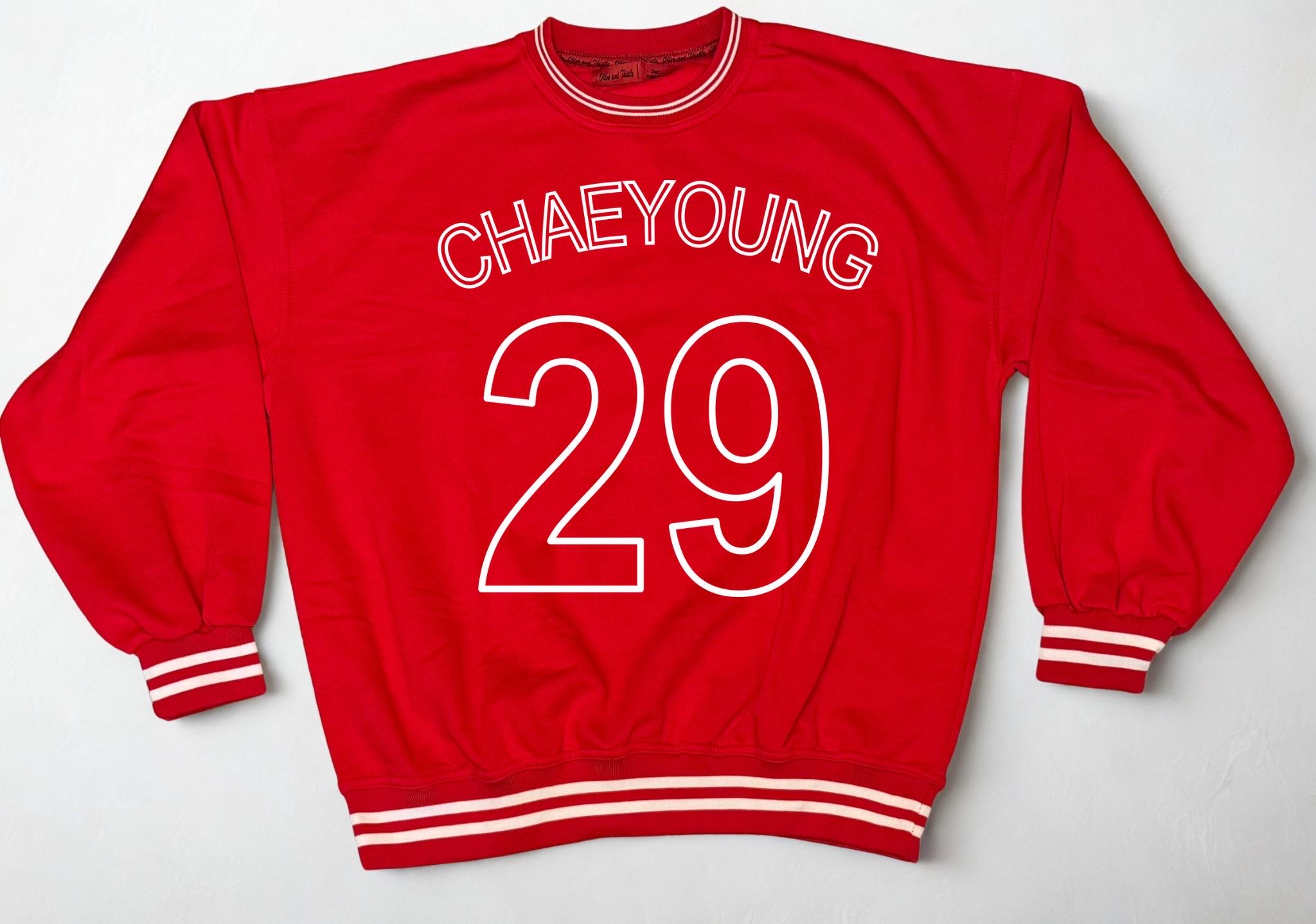 TWICE OVERSIZED Inspired Varsity Sweatshirt | Custom K-pop Fan