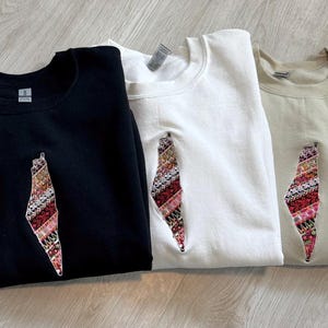 Sudadera con el mapa de Palestina bordado Tatreez en varios estilos, sudadera con capucha, sudadera Palestina con bordado Tatreez en varios colores.
