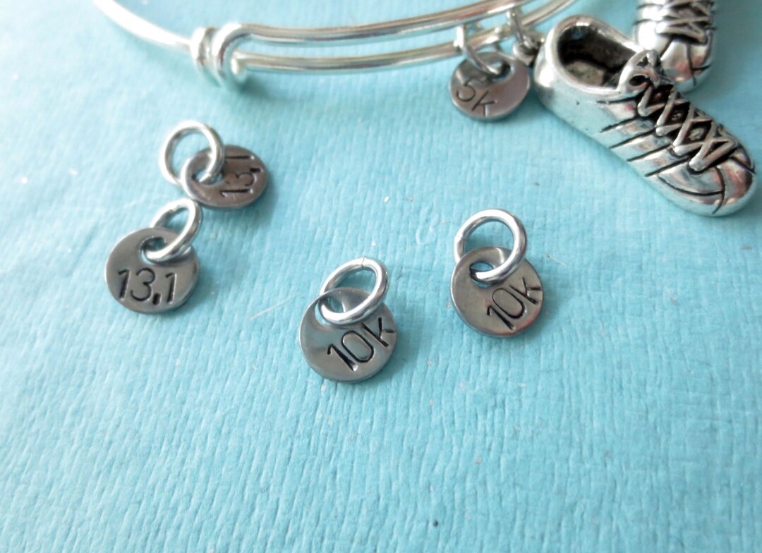 ADD an Extra Distance Charm or Running Shoe to Any Listing - Tri 10k 5k ...