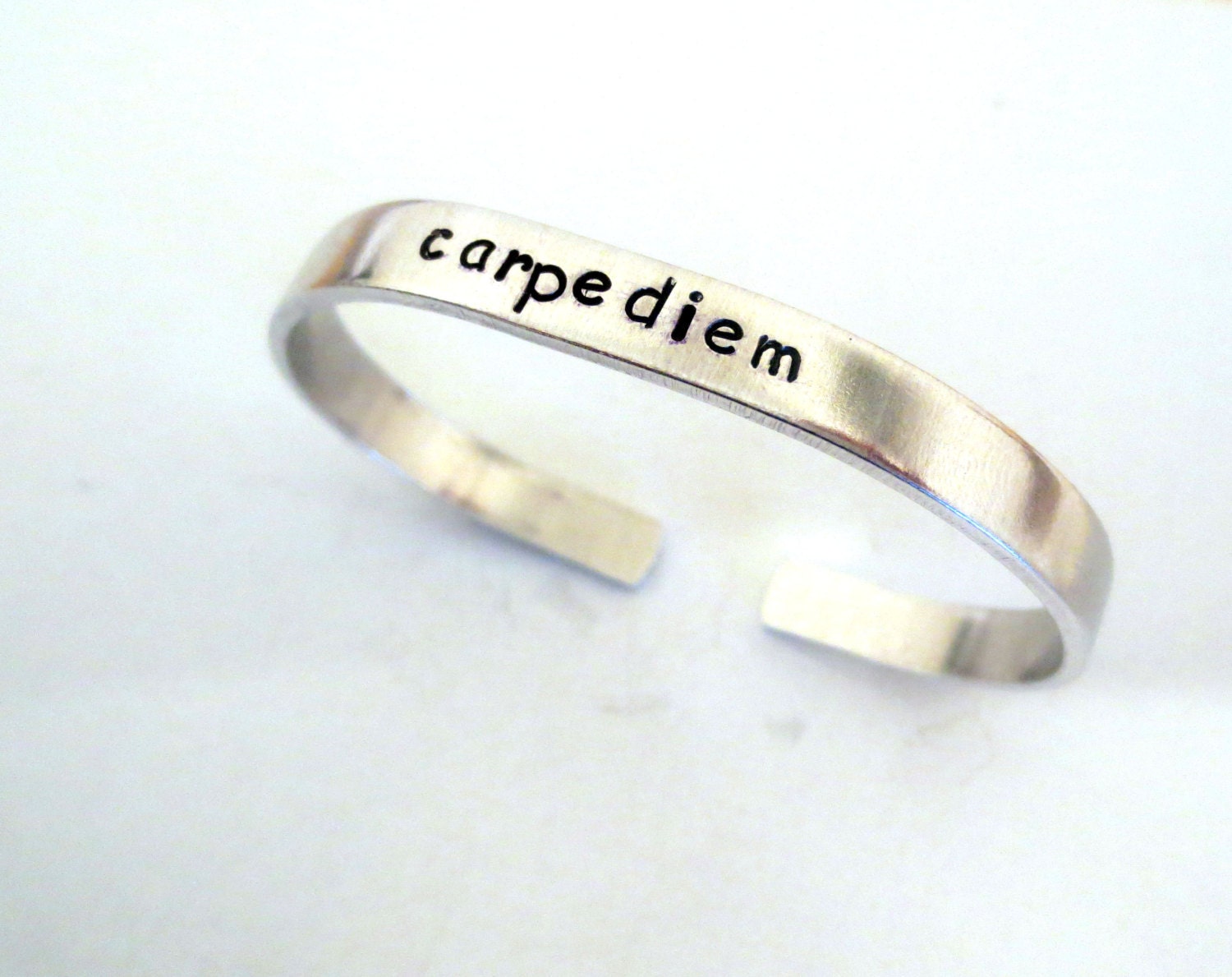 Carpe Diem Bracelet - Etsy