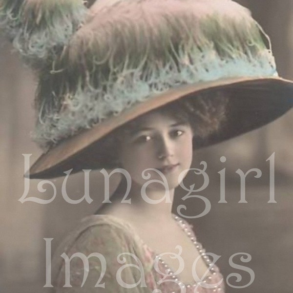 1000 Vintage LADIES PHOTOS 1, Victorian Edwardian women flappers showgirls bellydancers couples, French postcards, digital ephemera DOWNLOAD