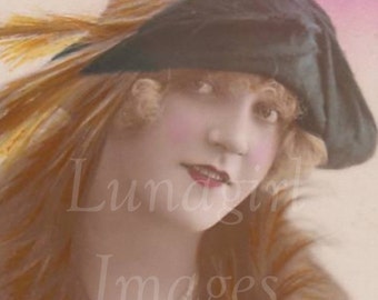1000 vintage images! Flappers LADIES PHOTOS vol4, vintage Women, Risque French Postcards, showgirls gypsy, altered art ephemera, DOWNLOAD