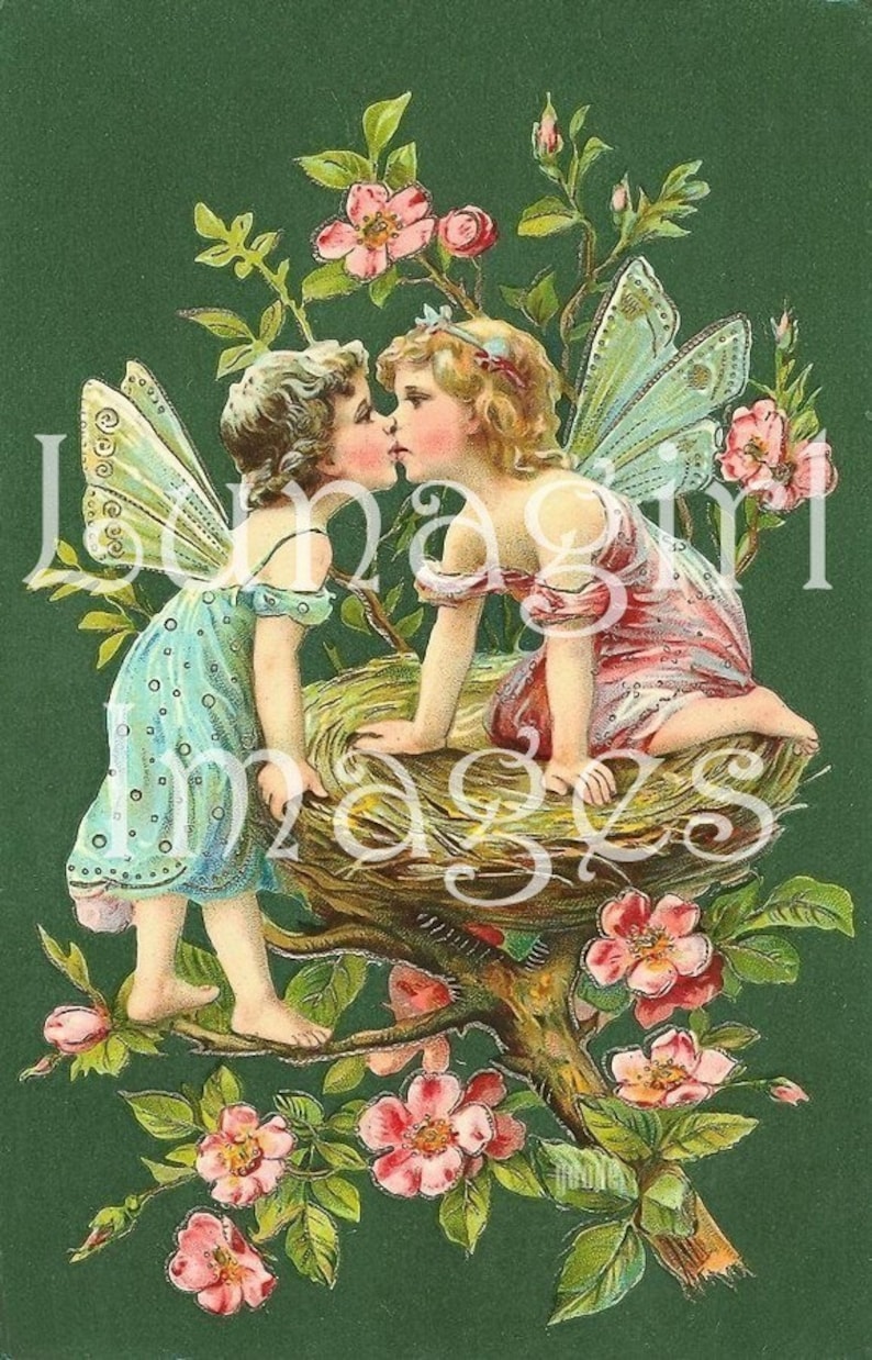700 Victorian Fairies Angels Fairy Tale Art Fantasy Illustration Nursery Rhymes Mermaids Elves Vintage Images Digital Ephemera Download