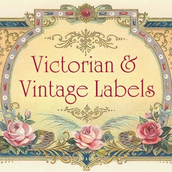 600 Vintage Images, BLANK LABELS TAGS frames, digital ephemera Download, journaling scrapbooking, Victorian cards, altered art + Alphabet!