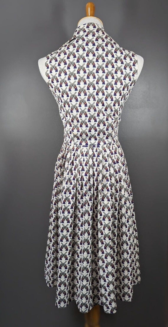 Vintage 60's COWBOY Gun Pistol Dress Polyester Dr… - image 4