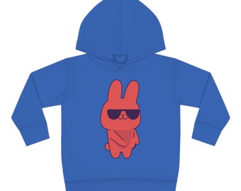 Pull à capuche en polaire Cool Bunny pour tout-petit