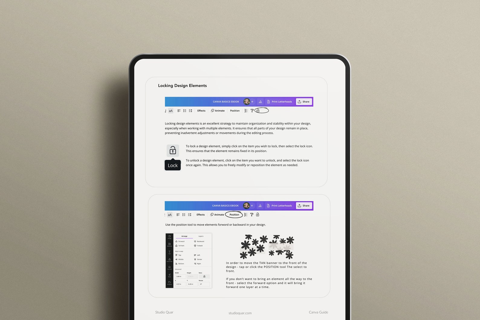 Tnav Guide Book Tutorial Canva Guidebook for Beginners | Canva Tutorial | Small Business ...