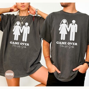 Custom Engagement Comfort Colors Shirts: Future Mr & Mrs Tee