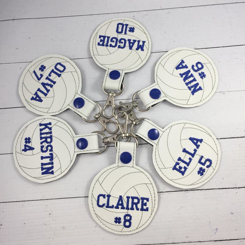 Sports Team Bag Tags Backpack Tags Volleyball Tennis Etsy Hong Kong