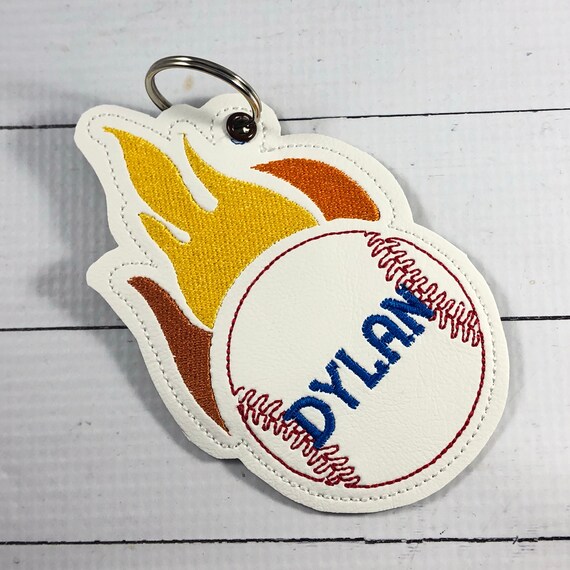 Personalized Softball Clip Or Baseball Bag Tags Or Christmas Etsy