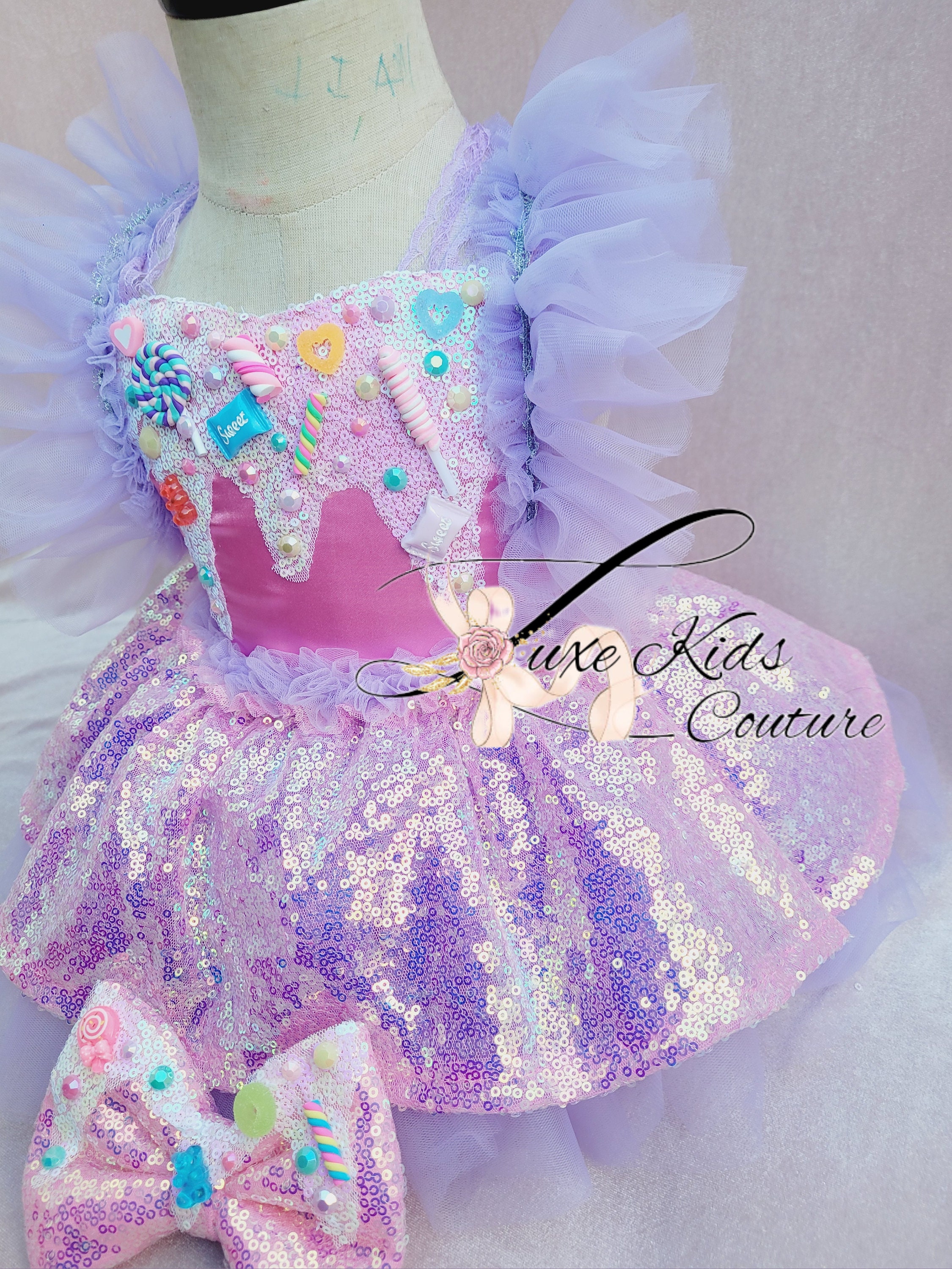 Candy Pink Melted Ice Cream Birthday Romper