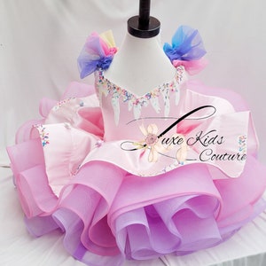 Sprinkles Delight Cupcake Couture Dress, candy land birthday tutu, two sweet birthday outfit, candy land outfit, donut birthday outfit