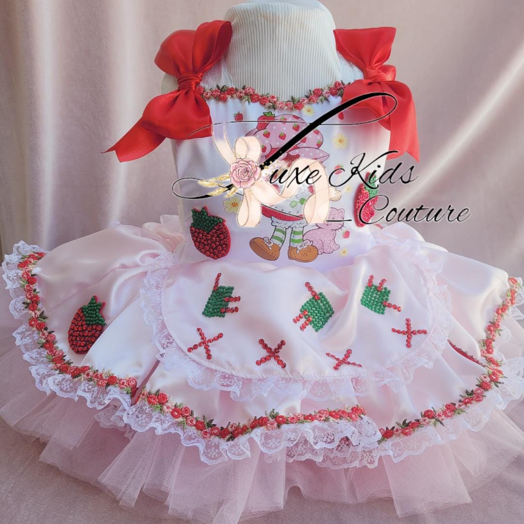 Strawberry Shortcake Dress 1 Year Old - Etsy