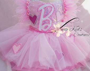 Rush order for July 10th Pink B Girl Couture romper