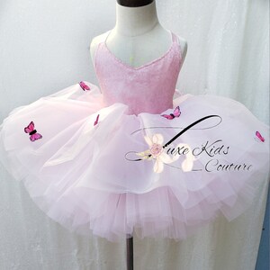 Pink Monarch Butterfly Couture Dress, Butterfly birthday dress, pink butterfly dresses, butterfly pageant dress, Toddler butterfly dresses