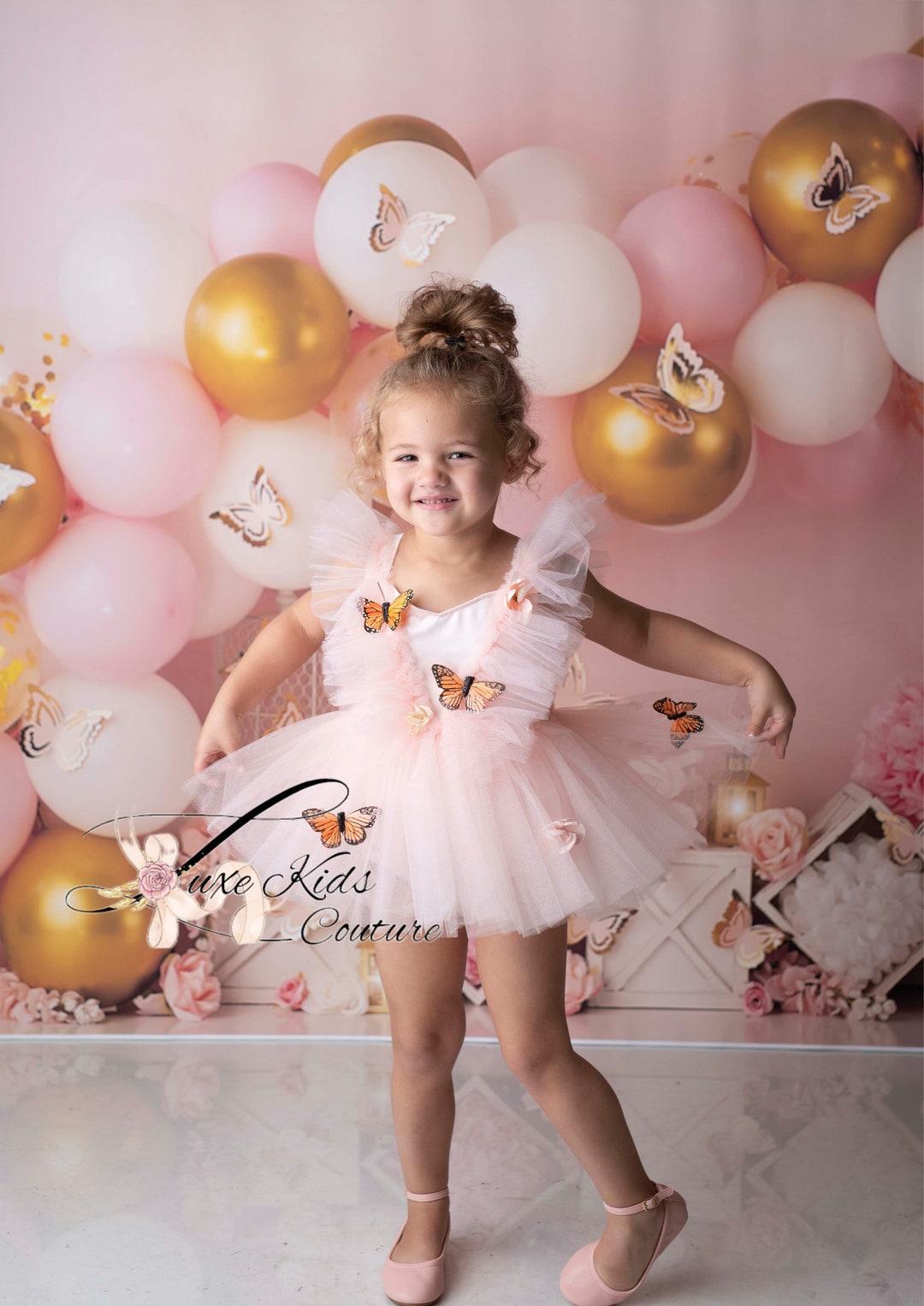 blue dress for baby girl It's My Half Birthday Baby Tutu Outfit-Little Cuddle Boutique main image 1