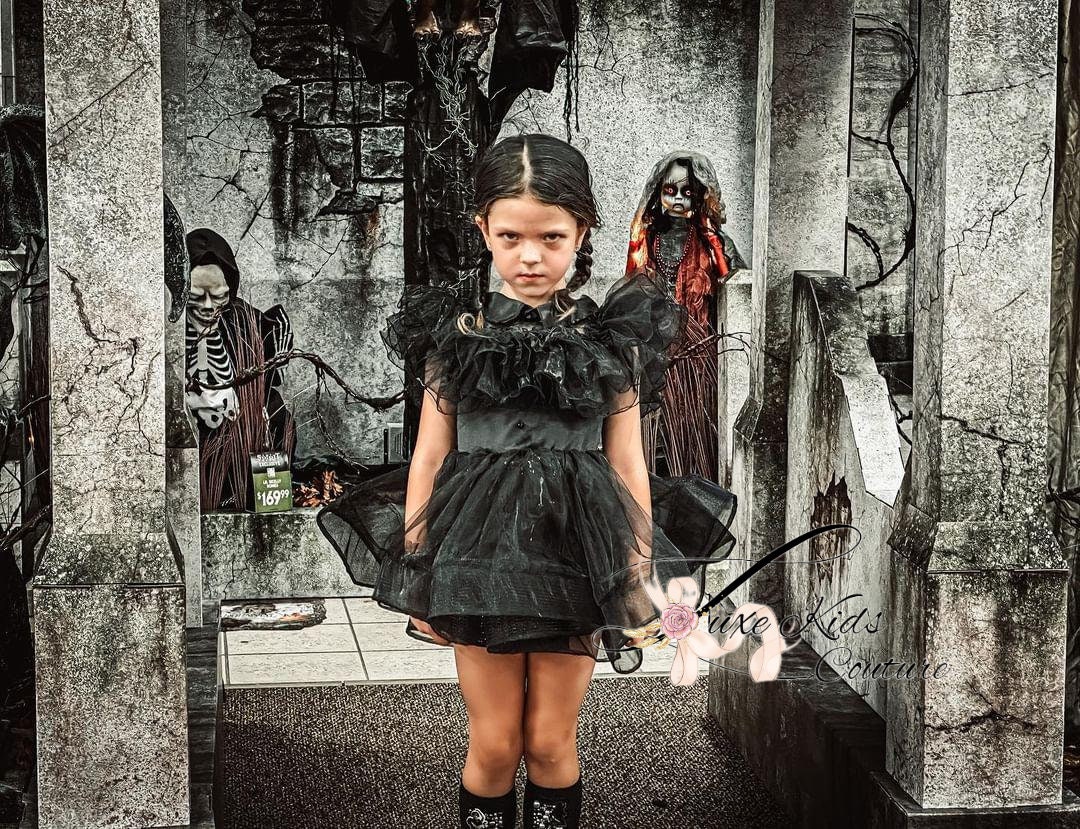 wednesday addams prom dress costume Wednesday Addams Costume, Wednesday Prom Dress