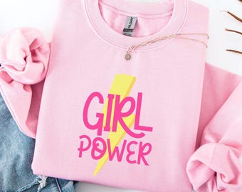Camiseta Girl Power, Camiseta Feminista Infantil, Igualdade de Direitos