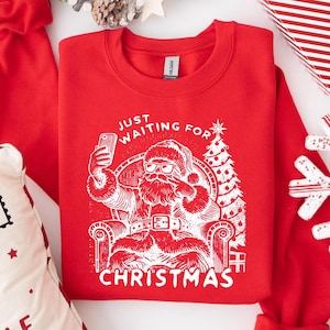 Merry Christmas T-Shirt, Santa Claus Sweatshirt, Christmas Tree T-Shirt, Christmas Shirt, Merry Christmas Shirt, Christmas Gift Shirt