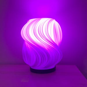 Unique Twisted Flame Bedside Table Desk Lamp, Antique Night Light Decor, and Perfect Bedroom Lamp Ideal Birthday Gifts for Her mom gift,