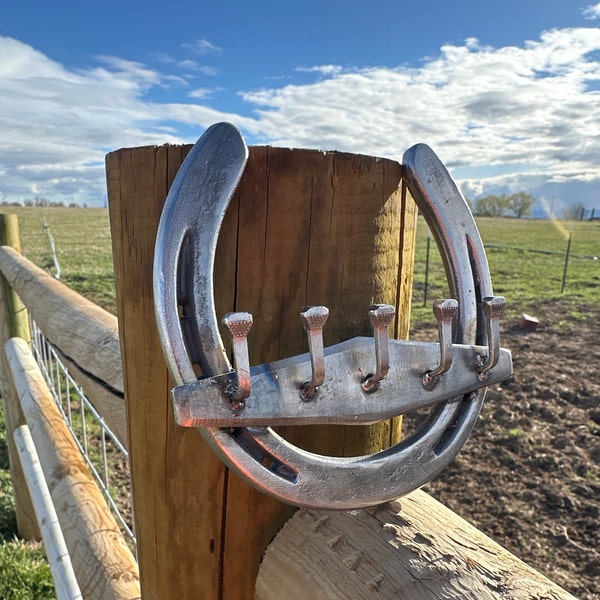 Handmade Horseshoe Key/Necklace Hanger