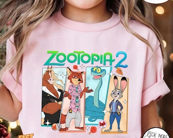ズートピア2 - ユニセックスTシャツ - Etsy 日本