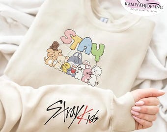 Embroidered Stray Kids SKZOO Shirt, Stray Kids Member Sweatshirt, SKZOO Hoodie, Stray Kids World Tour 2025 T-Shirt