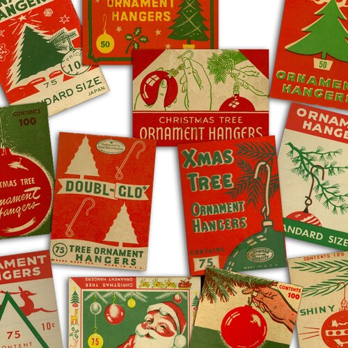 INSTANT DOWNLOAD Printable DIY Christmas Gift Tags Digital - Etsy