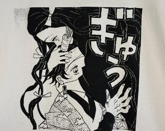 Demon Slayer Tanjiro Nezuko XL Anime Shirt