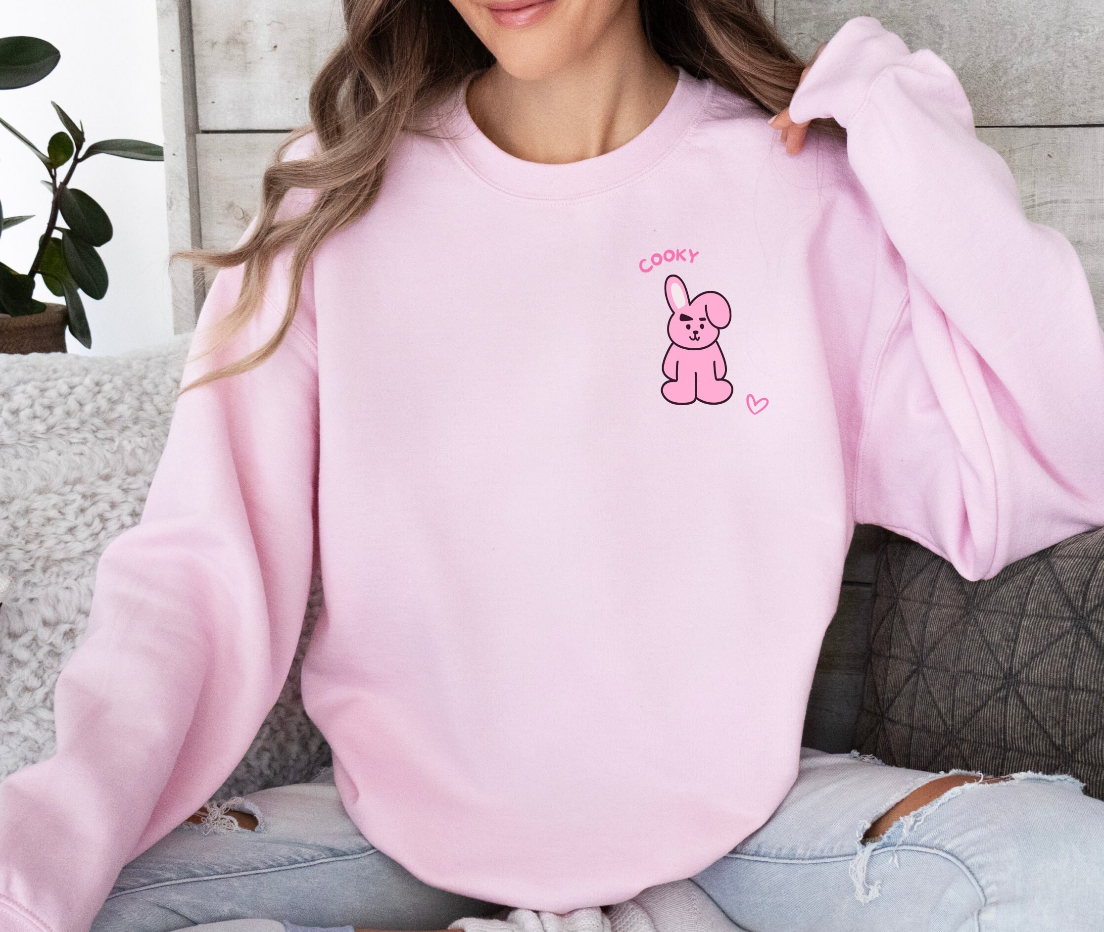 Bt21 Sweatshirt Etsy Canada