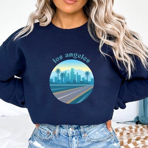 Los Angeles Sweatshirt, California Crewneck Sweatshirt, Los Angeles Sweater, LA Sweatshirt, Los Angeles Gift, California Gift, LA Gift