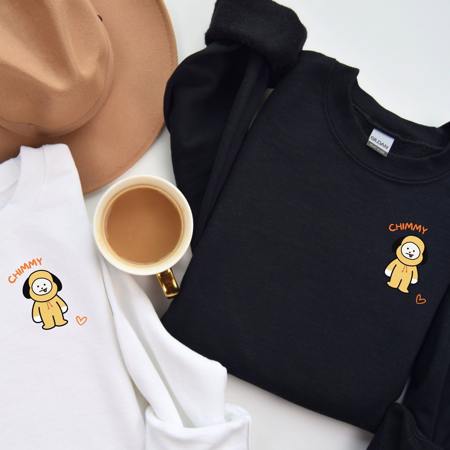 Chimmy BT21 Crewneck Sweatshirt BTS Chimmy Sweatshirt BT21 Sweatshirt Chimmy Sweatshirt BT21 Gift Kpop BTS Sweatshirt K pop Sweatshirt Etsy