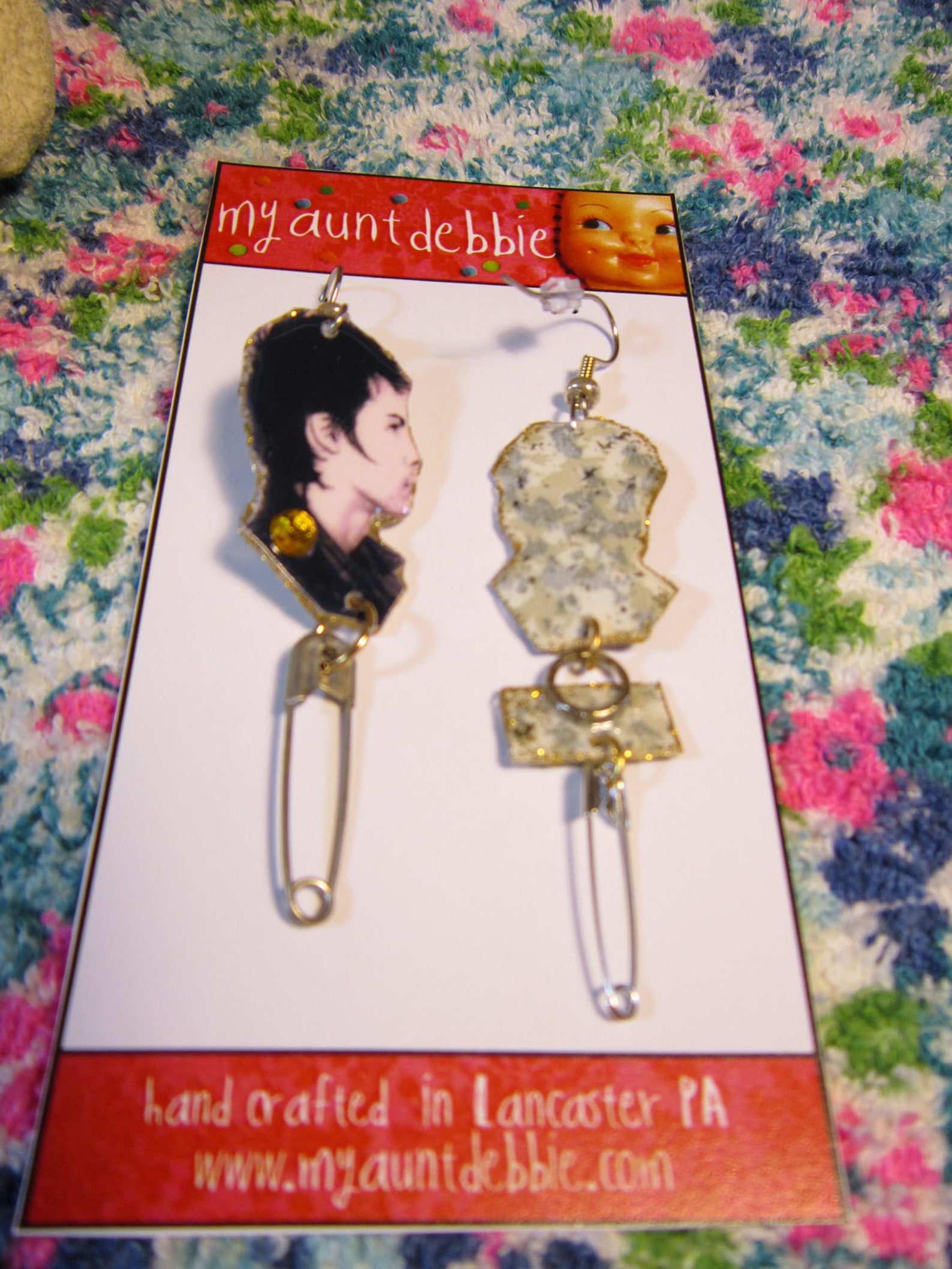 Sid Vicious Earrings Sex Pistols Punk Rock God Save The Queen Etsy