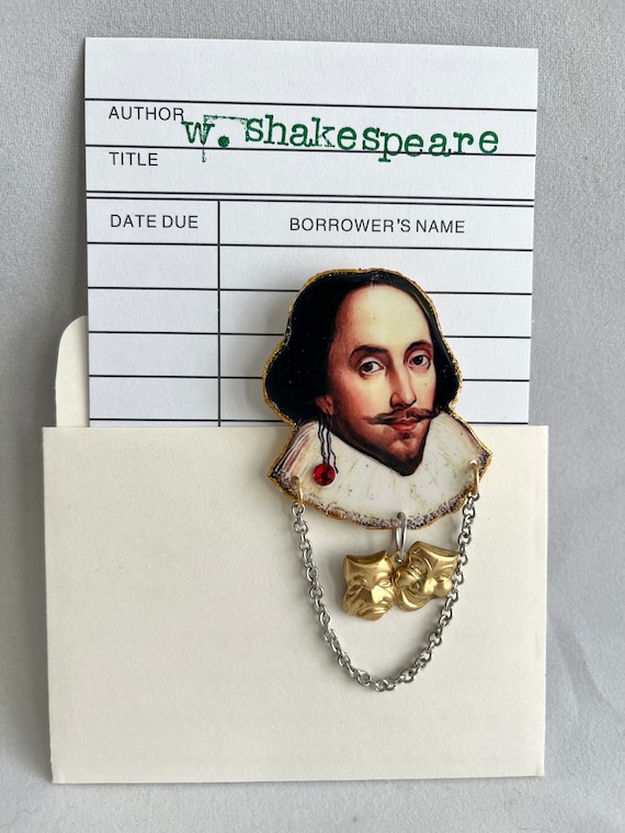 Shakespeare Card Mask Shakespeare Card Mask