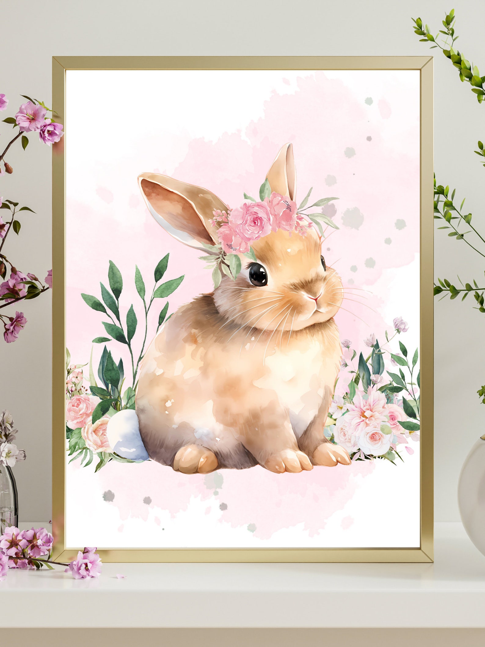 Bunny Burrows Print Converter - Pink main image 1