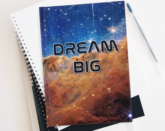 Hardcover Space Journal | Nebula Notebook | James Webb Space Telescope Notebook | Lined pages