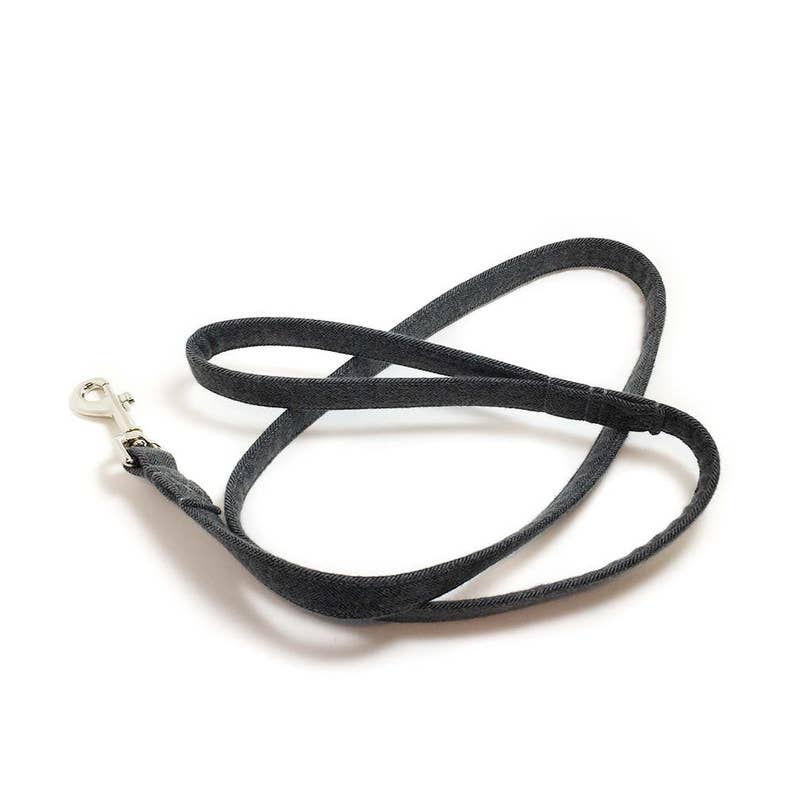 Dog Leash Dog Lead Gray Dog Leash Grey Dog Leash Etsy